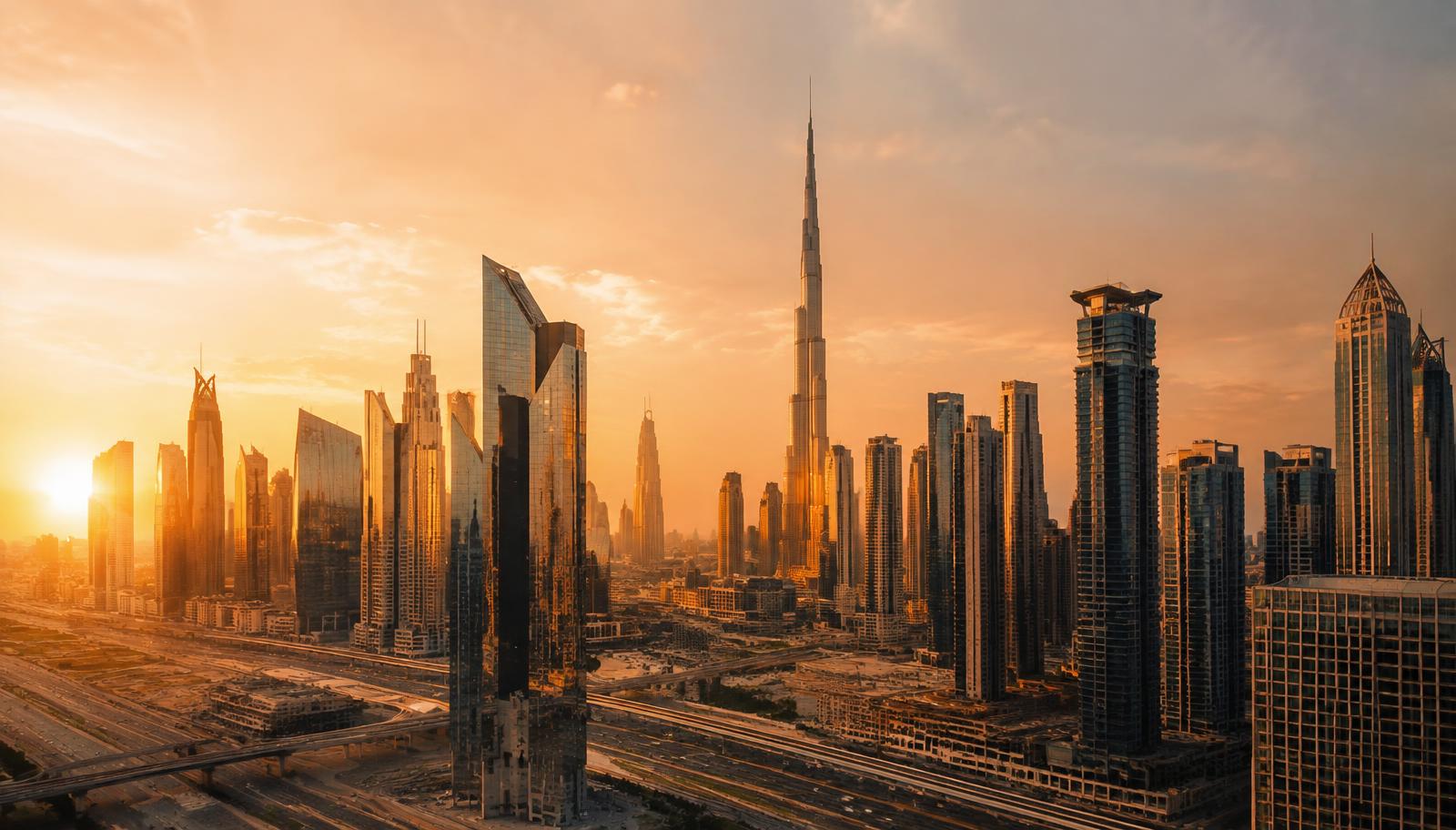 Dubai business district